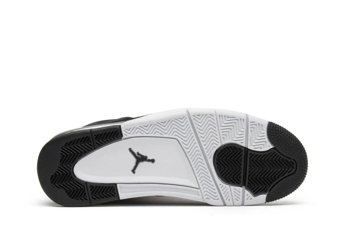 Air Jordan 4 Retro 'Royalty' - Black Metallic Gold Basketball Shoes