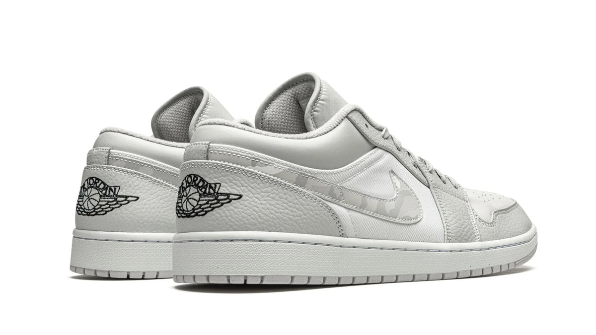 Air Jordan 1 Low White Camo - Iconic Low-Top Sneaker with Subtle Camouflage Design