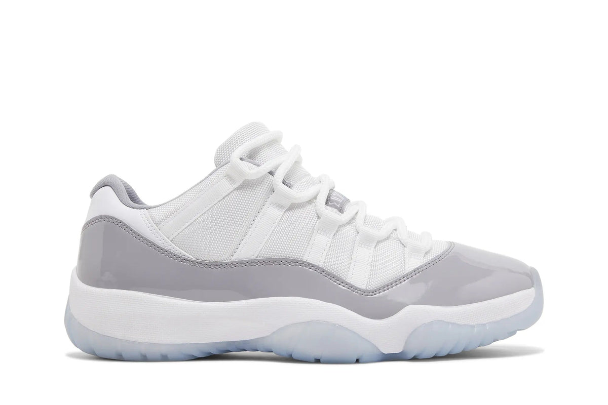 Air Jordan 11 Retro Low Cement Grey - Classic Two-Tone Sneaker