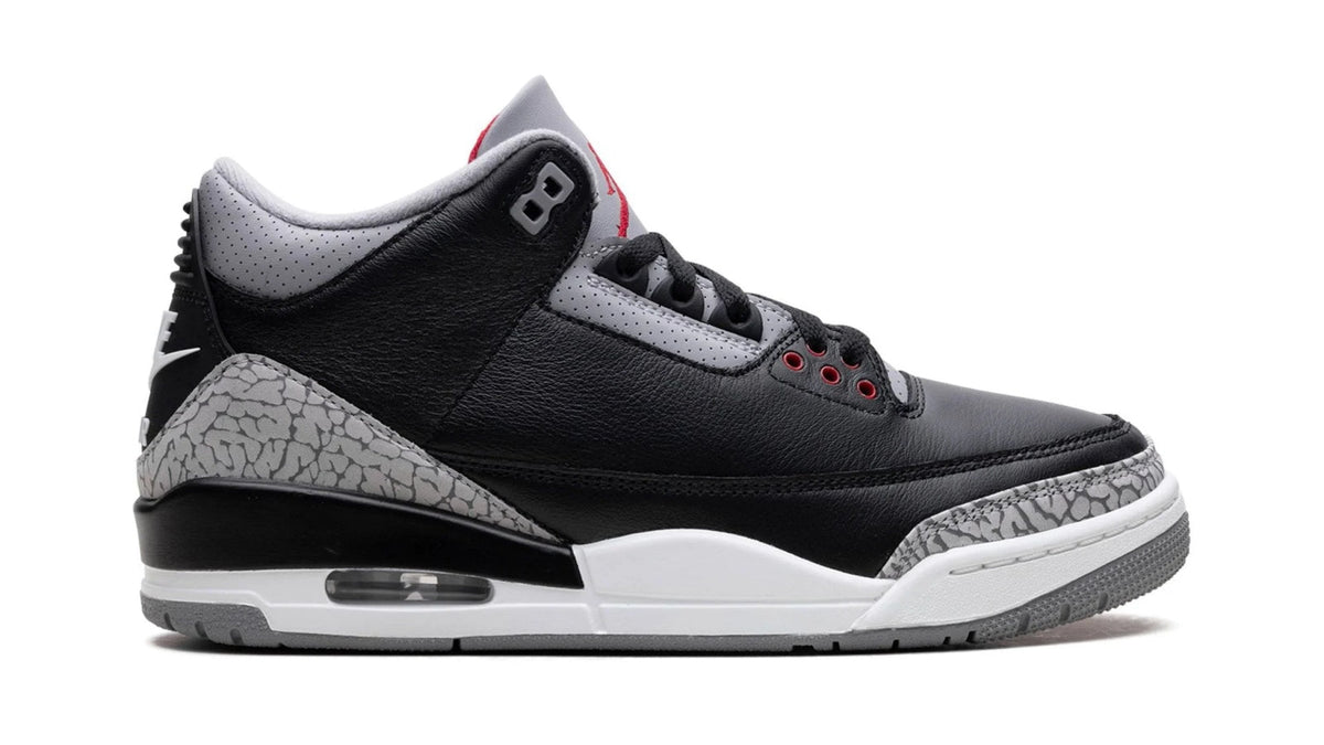 Air Jordan 3 Retro "Court Purple" - Classic Black & Purple Sneaker