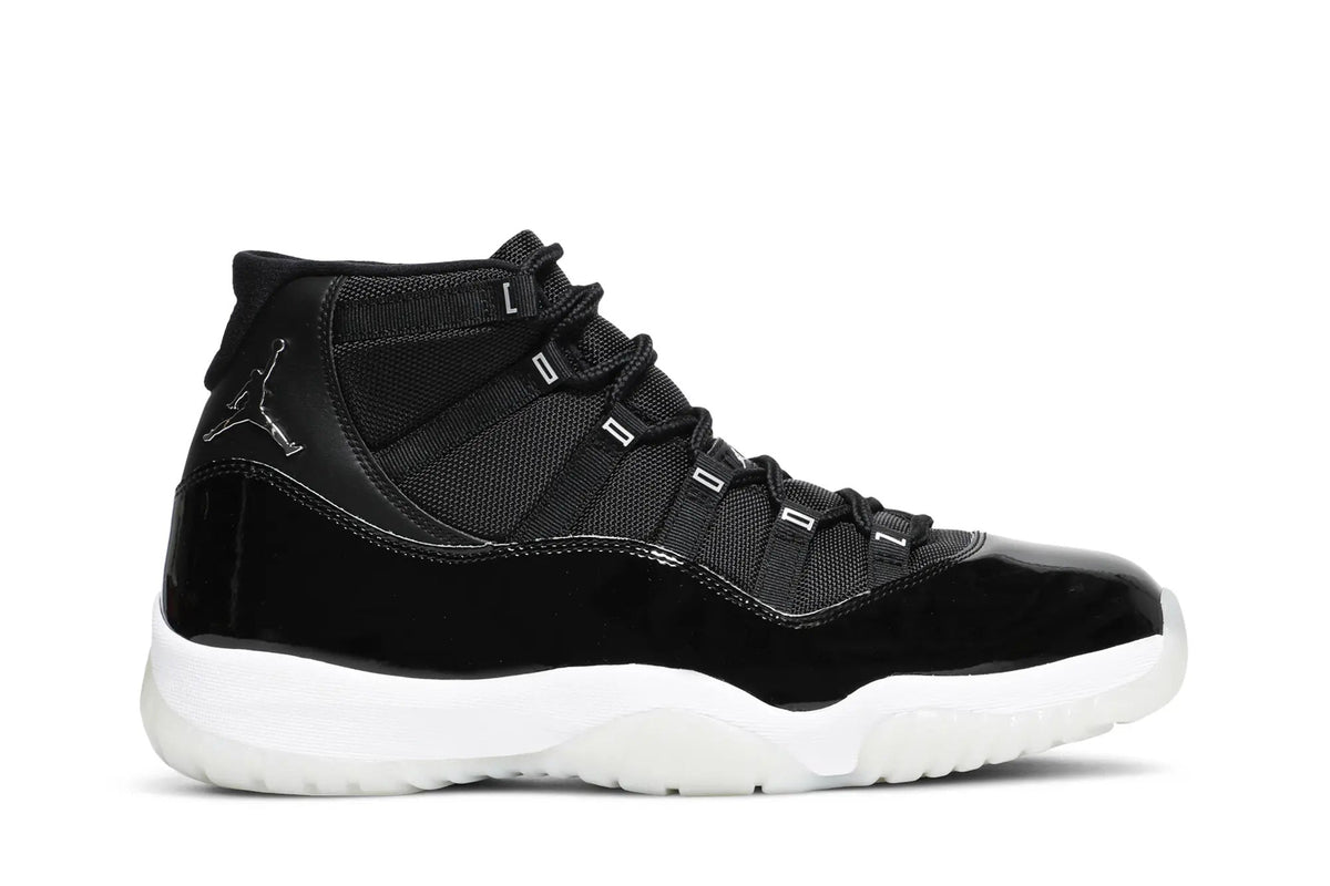 Jordan 11 Retro 'Jubilee' 25th Anniversary Black Metallic Silver