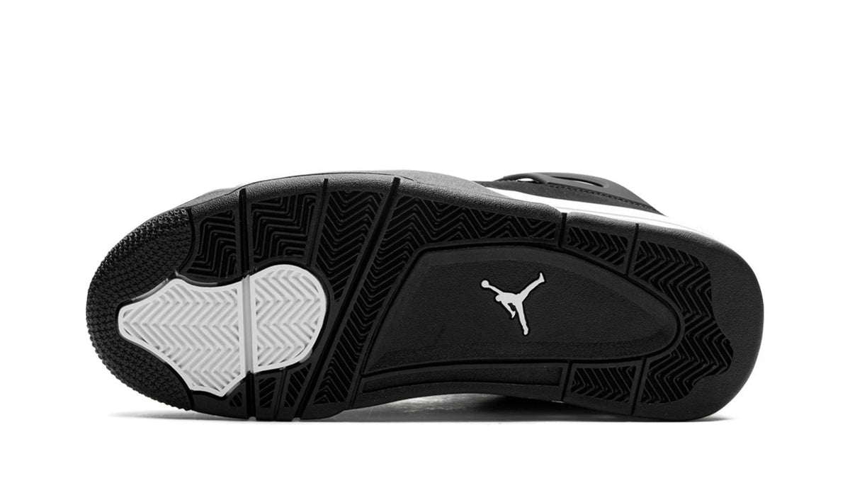 Air Jordan 4 Retro White Thunder - Black Nubuck with White Contrast