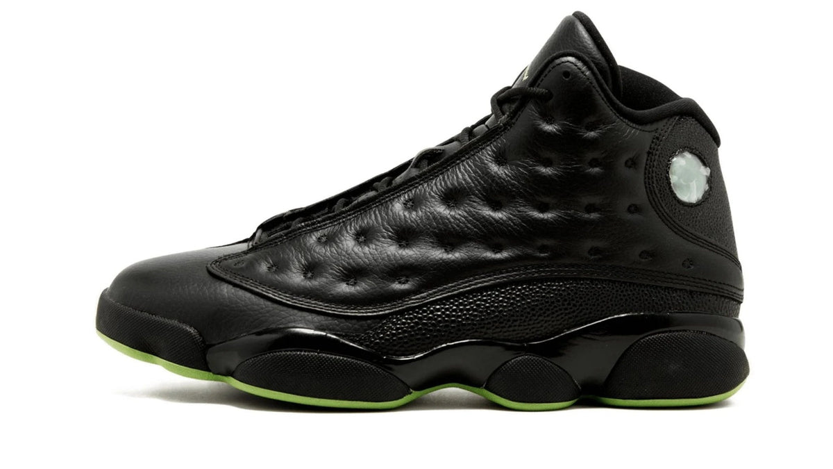 Air Jordan 13 Retro Altitude 2017 - Original All-Leather Black & Green