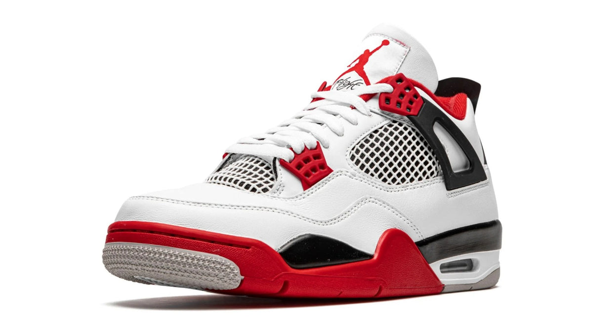 Air Jordan 4 Retro Fire Red 2020 - OG Nike Air Heel