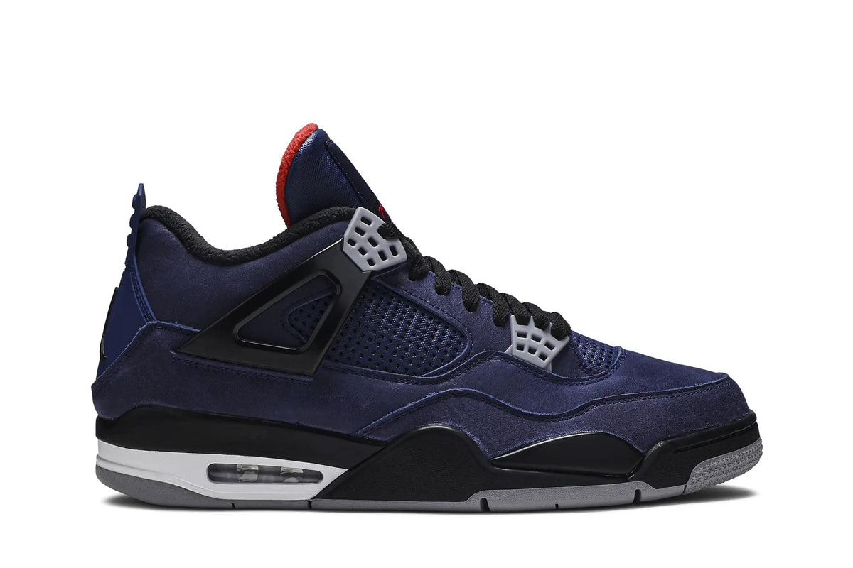 Jordan 4 Retro Winter 'Loyal Blue' - Insulated Nubuck Basketball Shoe