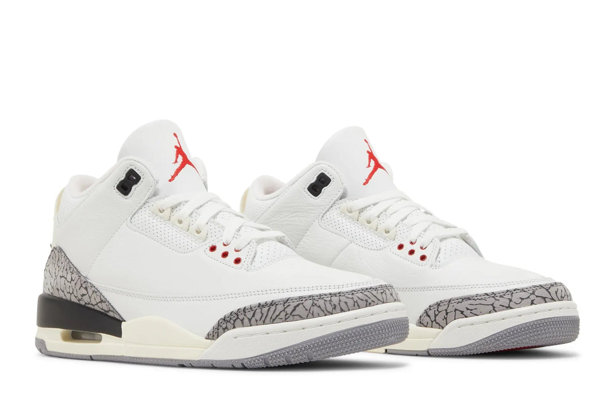 Air Jordan 3 Retro 'White Cement Reimagined' - Classic 1988 Design Reborn