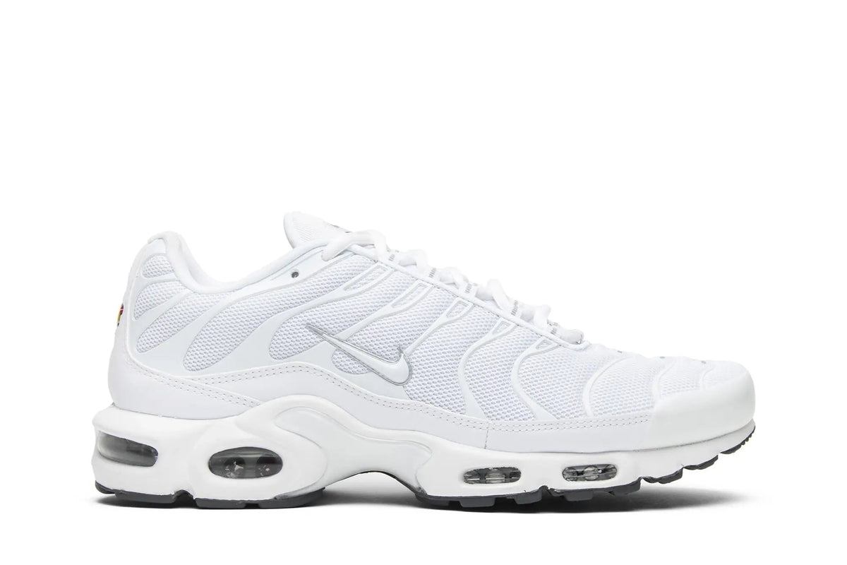 Air Max Plus White Monochromatic Running Shoe | Classic Design