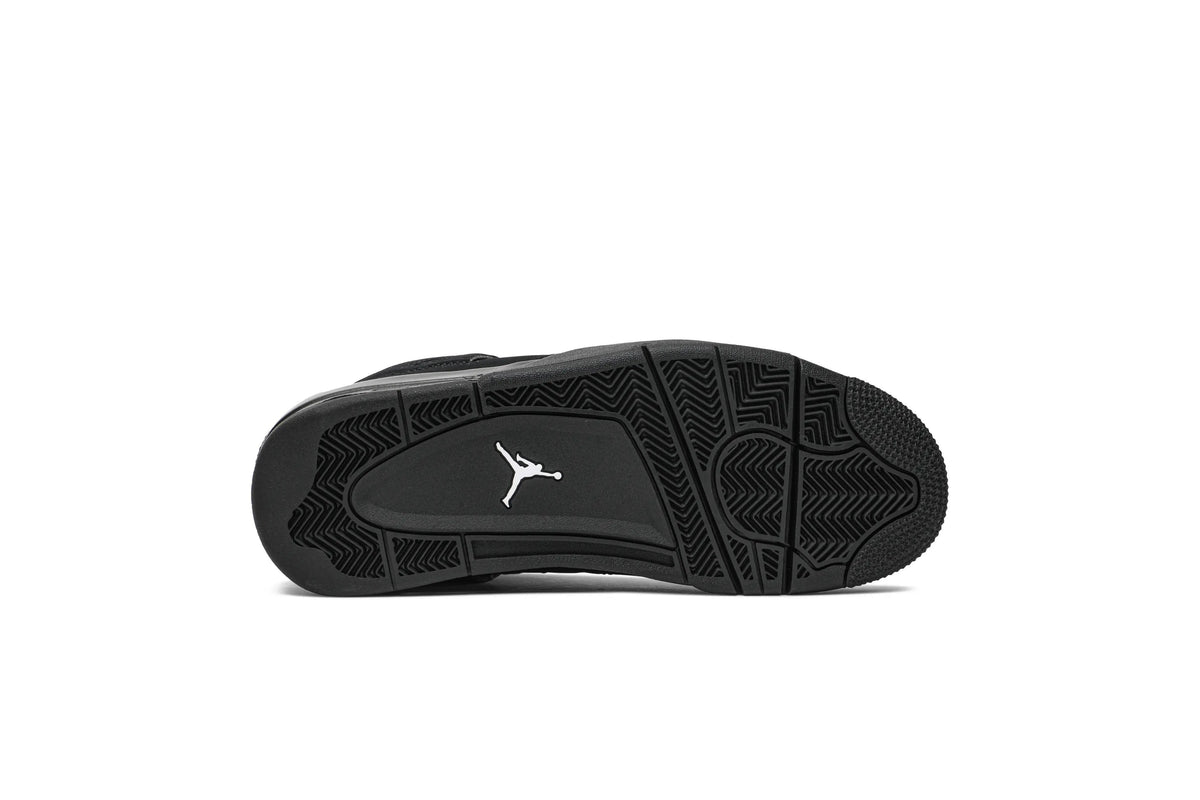 Jordan 4 Retro 'Black Cat' 2020 - Classic Black Suede Basketball Sneaker