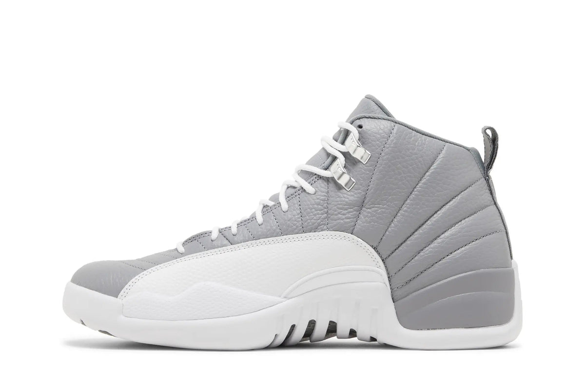 Air Jordan 12 Retro 'Stealth' - Championship Legacy in Grey & White