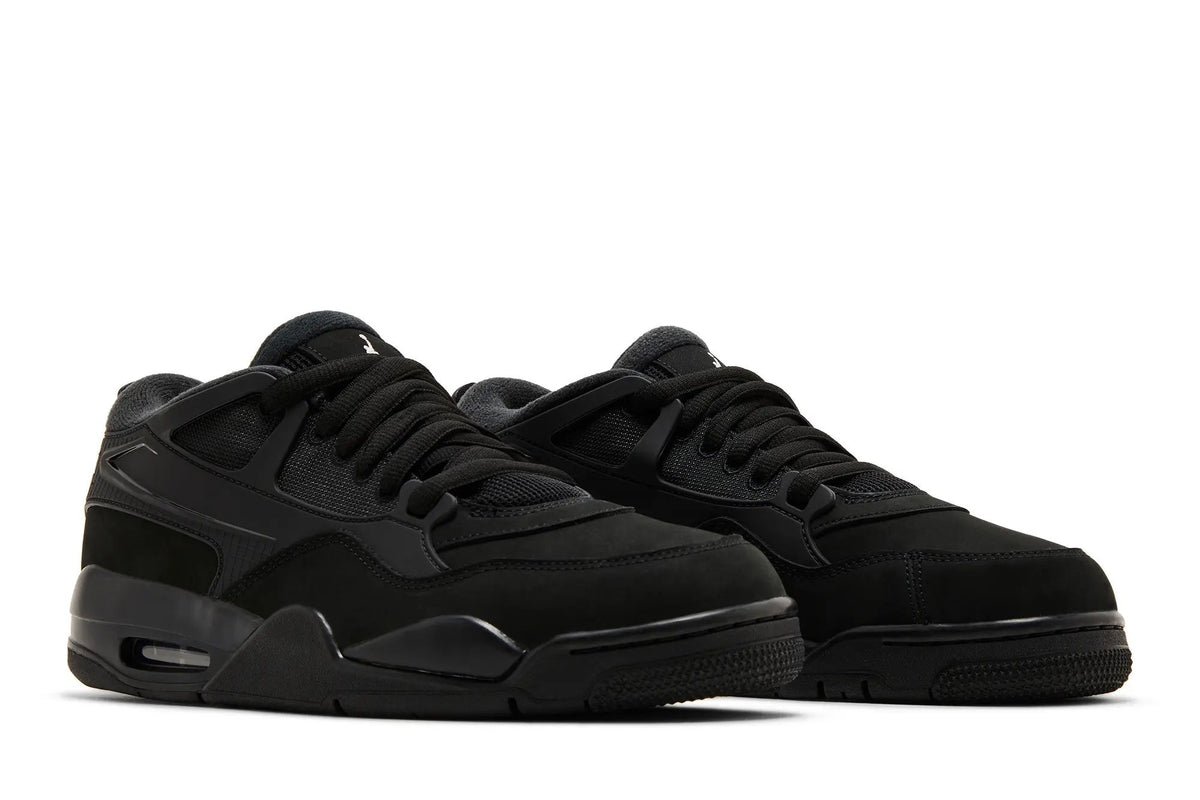 Air Jordan 4 RM 'Black Cat' - Premium Nubuck Low-Cut Sneaker