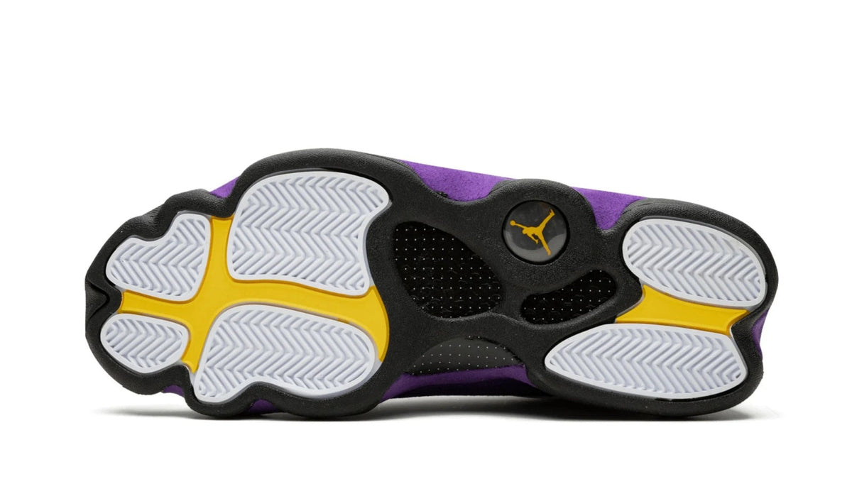 Air Jordan 13 Lakers | Black Cat Inspired Basketball Sneaker